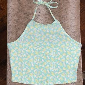 Floral Halter Top